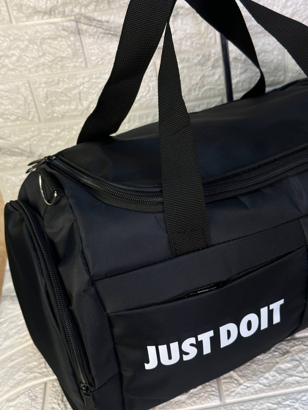 خرید ساک ورزشی نایک Just Do It | کیف باشگاهی اسپرت جادار مشکی