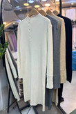 بافت زنانه کبریتی یقه دکمهای وارداتی | لیانا کلوسینگ